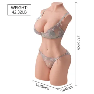 Carmen 42.3LB Full-Size Female Sex Torso - TPE Full-Size Sex Torso