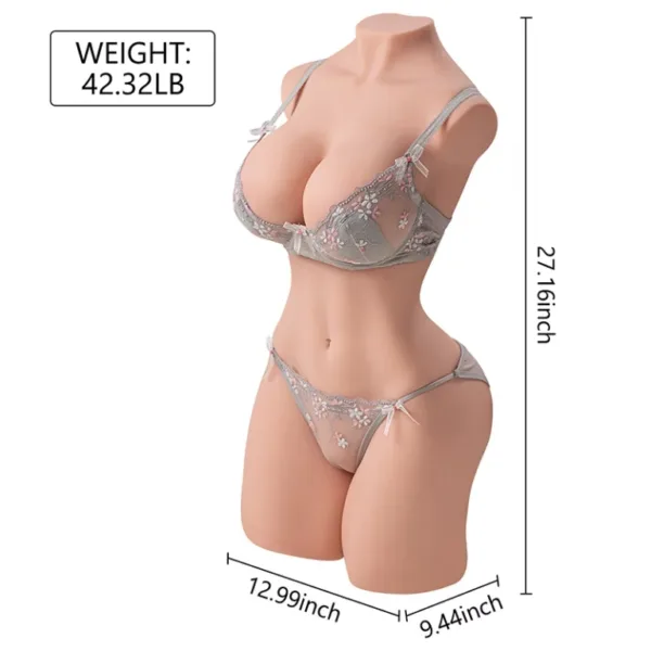 Carmen 42.3LB Full-Size Female Sex Torso - TPE Full-Size Sex Torso