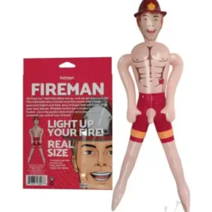 Fireman Blow-Up Doll 5.5ft – Vanilla Blowup Sex Doll