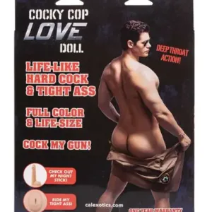 Cocky Cop Love Doll – Vanilla Blowup Sex Doll for Adults