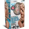 Luvdollz Vibrating Life-Size Blonde Blowup Doll with Remote Control – Blowup Sex Doll (Vanilla)