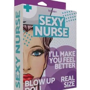 Sexy Nurse Blow Up Doll 5.2 ft – Vanilla Blowup Sex Doll for Adults