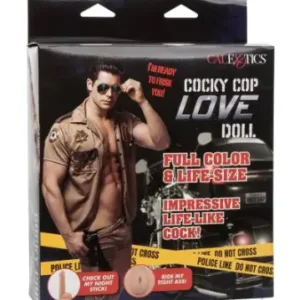 Cocky Cop Love Doll – Vanilla Blowup Sex Doll for Adults